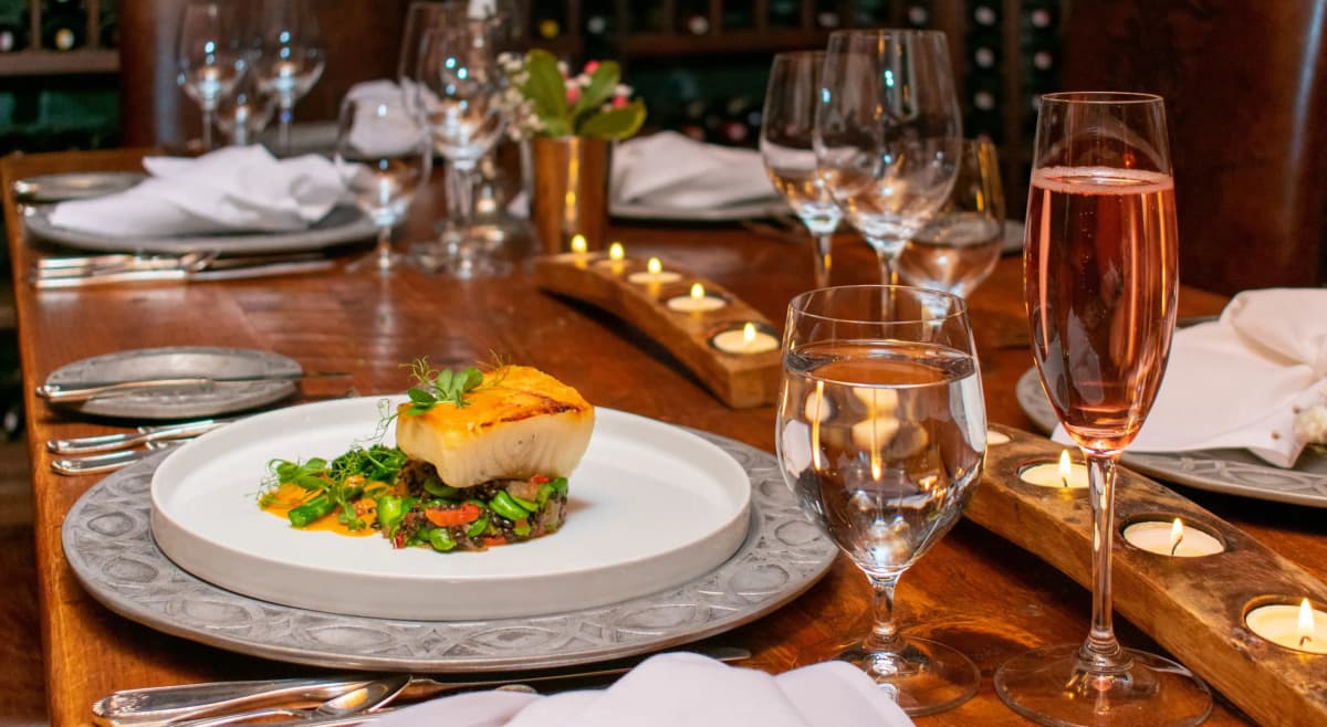 Elegant dining table